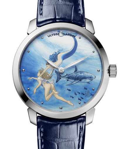 Ulysse Nardin 3203-136LE-2 / MANARA.05 Classico Enamel Manara mens watch sale
